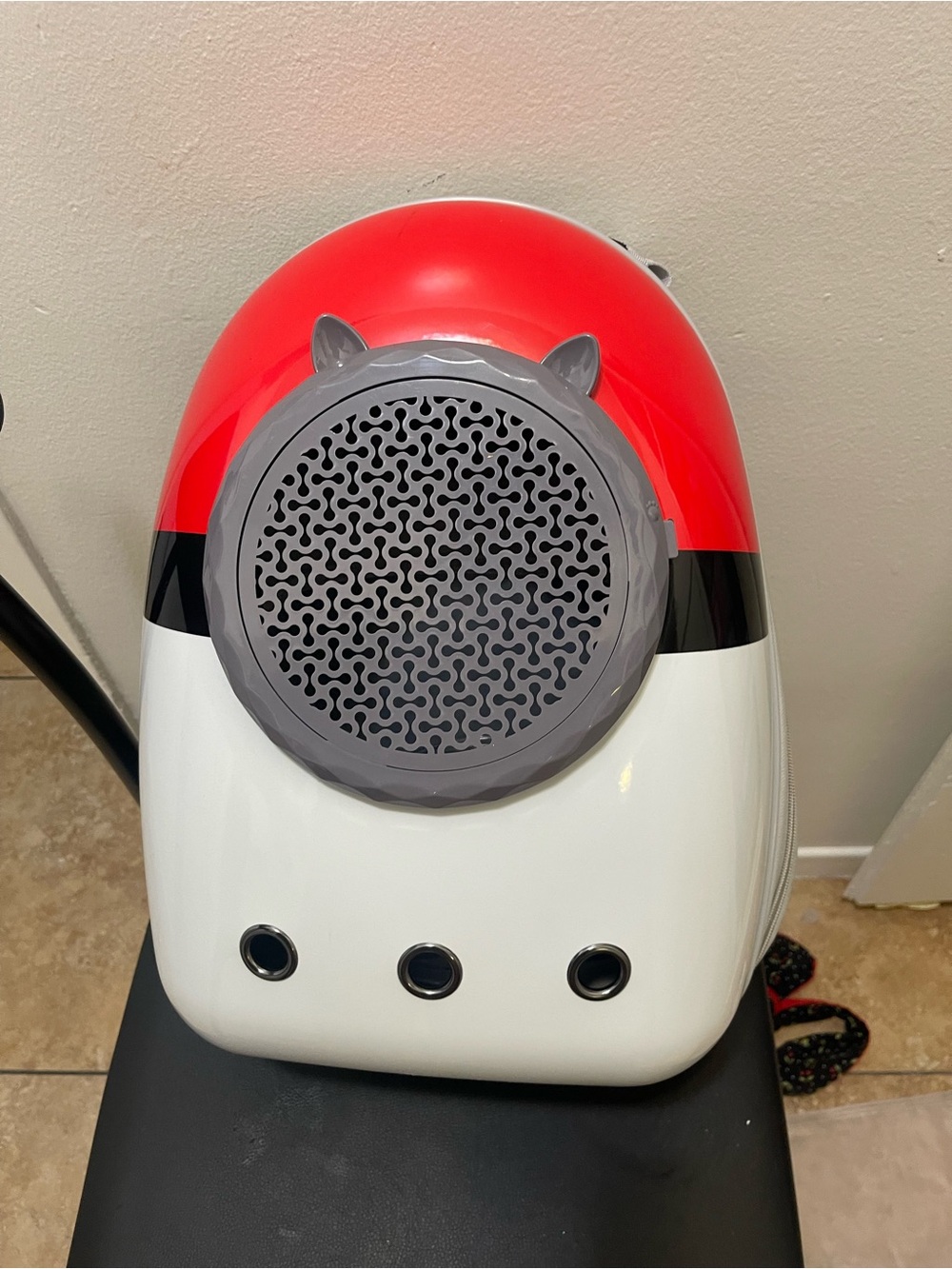 Poke ball cat carrier backpack